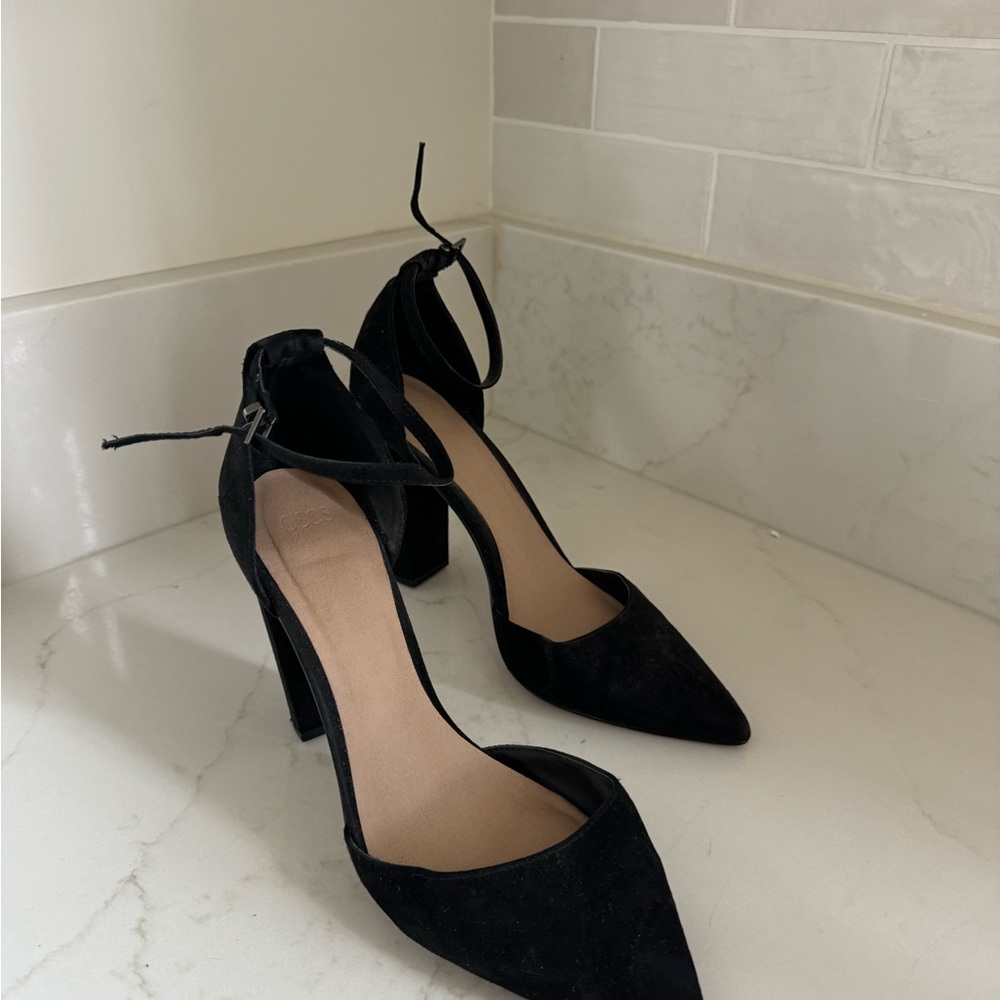 ASOS Black Heels Sleek and Stylish
